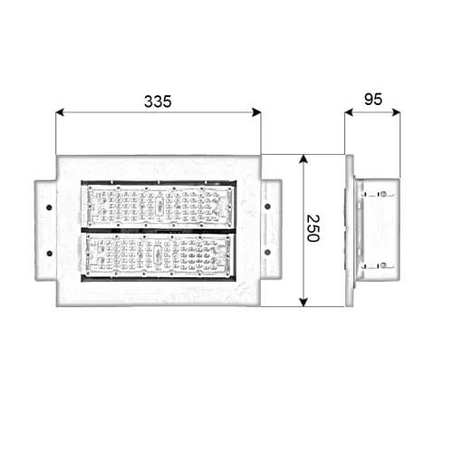Đèn phòng nổ cây xăng Module SMD - Công suất 50W - Ảnh 4