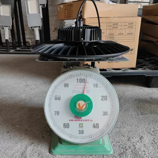 Đèn nhà xưởng UFO X01 Nguồn tròn - Công suất 200W - Ảnh 8
