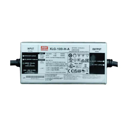 Nguồn điện MEANWELL 100W (XLG-100-H-A)- 100~305Vac 50/60Hz; Out 27~56Vdc; Out put: 1.75~2.78A; Size: 140*63*32mm (0.58Kg;24pcs /15Kg)