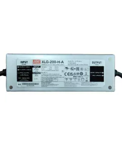 Nguồn điện MEANWELL 200W (XLG-200-H-A)- 100~305Vac 50/60Hz; Out 27~56Vdc; Out put: 3.5~5.55A; Size: 199*63*35.5mm (0.85Kg;16pcs/14.2Kg)