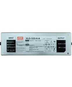 Nguồn điện MEANWELL 320W (XLG-320-H-A)- 100~305Vac 50/60Hz; Out 30~56Vdc; Out put: 5.57~7.42A; Size: 246*77*39.5mm (1.45Kg;9pcs/14Kg)