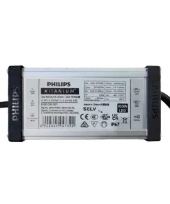 Nguồn điện PHILIP XITANIUM 100W (Xi EP LV 100W 1.3-3.4A WL I155) - 110~277Vac 50/60Hz; Out 24~ 50Vdc; Out put: 1.3-2.0A; Size: 155*67*40mm.