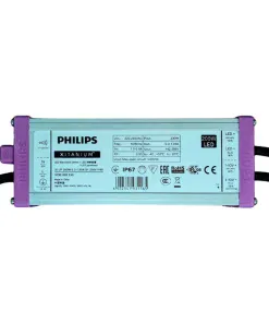 Nguồn điện PHILIP DIM 5 LEVER XITANIUM 200W (Xi LP 200W 0.3-1.05A S1 WL I195) - 110~277Vac 50/60Hz; Out 144~286Vdc; Out put: 0.3-1.05A; Size: 195*68*40mm.